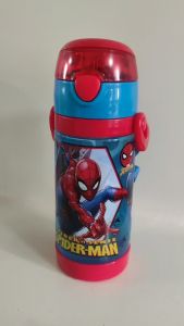 Cartoon Character Kids Tumbler Water Bottle With Straw