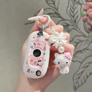 Ốp Lưng Bảo Vệ Gập Lại Cho Chìa Khóa Xe Buick Velour pro 18/19 Mẫu GS Dễ Thương Hoạt Hình Phụ Kiện Nội Thất Xe Hơi