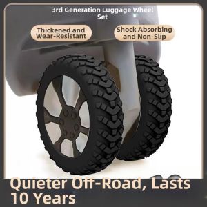 Silent Protective Wheel Cover for Travel Suitcase