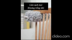 Chổi Quét Trần Nhà Gấp 90 Độ - Cây Phất Trần  Lau Bụi Tiện Lợi (28 m)
