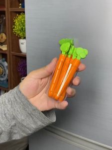 5pcs Carrot Cactus Sealing Clip Food Snack Kitchen Bag Sealer Magnetic Holder Keep Fresh Food Snack Sealing Clip