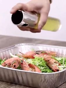 Bình Xịt Dầu Ăn Chai Xịt Dầu Ăn Phun Sương Làm Bằng Thủy Tinh Dung Tích 100ml Chịu Nhiệt Cao