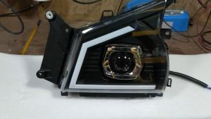 J111S04 FULL LED HEAD LAMP (BLACK ) ISUZU NQR NKR N-SERIES 12V OR 24V SET LORRY TRUCK AKSESORI