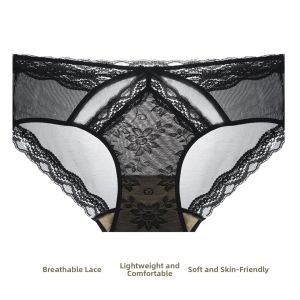 GAINREEL | Light Breathable Lace Panties Women Low-rise Triangle Style