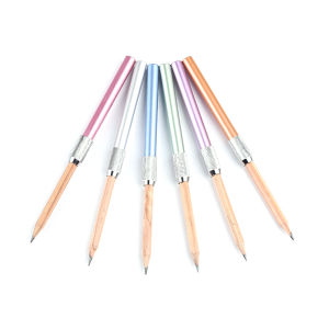 Metal Single Head Pencil Extender Holder for School and Office Use Durable Sketching and Writing Tool