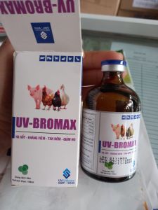 Bromax 100ml hạ sốt kháng viêm tan đờm giảm ho cho gia súc gia cầm