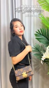 MINCOL KOGE Tas Dompet Panjang Wanita FREE BOX Tas Dompet Selempang Wanita Sling Bag - (JL-2001)