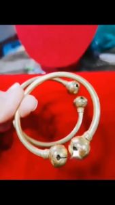 Gelang Tembaga Budak Genuine Thai Brass Tube Kids Bracelets Ankles Wrists Gelang Tangan Kaki Kanak