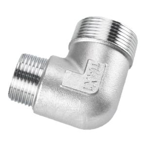 danxilu | 304 Stainless Steel Double External Threaded Elbow Pipe Fitting