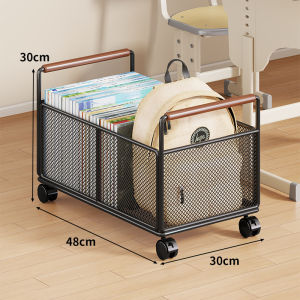 WUBUWEI | Movable Book Storage Organizer Cart
