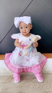 Dress Bayi Perempuan Tile Ballet Girl untuk Anak 6-18 Bulan Free Celana Dalam Bayi Murah Terjangkau / Rok Tutu / Dress Pesta Bayi / Dress Baby Bahan Katun / Bisa COD Bayar di Tempat