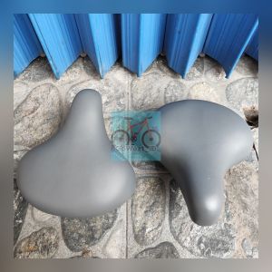 Sadel Saddle Jok Sepeda Exotic G317 Grey Abu Double PER Mini Lipat CTB Fixie MTB | High Quality