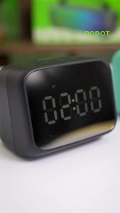 Robot RB170 Speaker Bluetooth 5.3 Alarm Clock With Led Display TF Card
