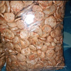 KERUPUK JENGKOL BULAT PEDAS GURIH 500GRAM