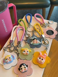 Mirror Keychain Akrilik Portable untuk Tas Charm Cermin Lucu Unik sebagai Hiasan dan Gantungan