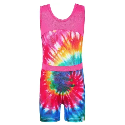 3-14 years old Gymnastics Sports Uniforms for sports training Five styles of Girl body shape training