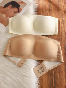 Invisible Strapless Breast Gather Anti-slip Bra