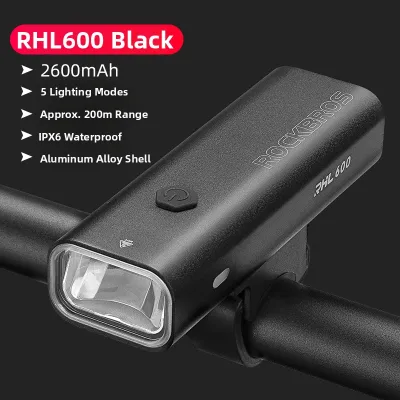 RockBros | Night Riding Front Light Rechargeable Bicycle Light