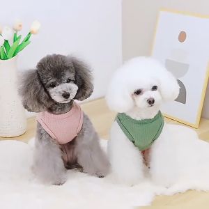 Pet Clothes Dog For Boy Female Puppy Shitzu Clothing Terno Cats Vest Breathable Thin Section