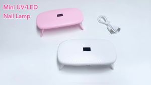 DianaBeauty 12LEDS UV LED Nail Lamp For Nails Nail Polish Drying Manicure Lamp Professional Gel Dryer Lamp With 4 Timer Settiing