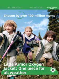 Kocotree | Waterproof Windproof Breathable Childrens Outdoor Jacket