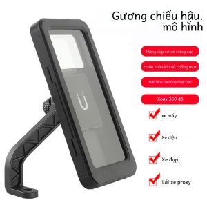 Có Thể Điều Chỉnh Xe Đạp Xe Máy Giá Đỡ Điện Thoại Di Động GPS Xoay Hỗ Trợ Gương Chiếu Hậu Xe Đạp Màn Hình Cảm Ứng ĐTDĐ Đứng Để Điều Hướng