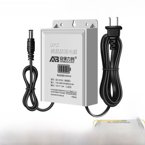 Adaptor Keamanan Luar Ruangan Tahan Air 12V2A Kamera Penjagaan Kuat Antibakar Dengan Sertifikat 3C Dukungan Koneksi LAN/WAN