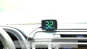 Car GPS HUD Head Up Display Universal Digital Speedometer Projector Km/h Big Font Speed Meter Displayer Auto Electronic Part