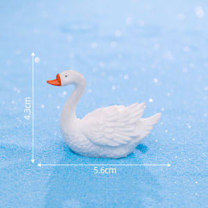 Micro Landscape Ornaments DIY Succulent Decoration Couple Swan Animal Decoration Creative Bonsai Mini Resin Ornament Gift