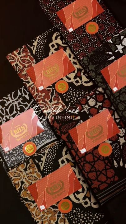 SARUNG BHS INFINITY GOLD  BATIK SONGKET MOTIF CBA TERBARU