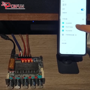 แอมป์ขยายเสียงบลูทูธ ZK-TB21Q 2.1CH HiFi Qualcomm TPA3116D2 50W+50W+100W รองรับ APTX Lossless เบสหนักเสียงชัด