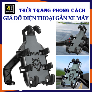 Giá Đỡ Điện Thoại Gắn Xe Máy Chống Rung Bằng Kim Loại Chắc Chắn - Kẹp Điện Thoại Gắn Chân Gương Xe Máy - Giá Đỡ Bạch Tuộc 8 Móc Gắn Xe Máy Xoay 360 Độ