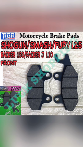 TTGR Motorcycle Brake Pads Front:ShogunFury 125Raider 150Raider J 110SmashRacingKing 180iApache 150/180/200Dazz