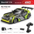 Tỉ Lệ 1/16 RC 4 Bánh Drift Xe Có Đèn LED Chiếu Sáng Tốc Độ Cao Xe Điều Khiển Từ Xa Cho Trẻ Em Và Bé Trai Lốp Có Thể Thay Thế Được. 