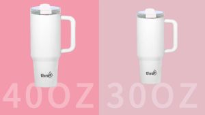 THRST Tumbler Water Bottle With Handle Design 900ml/1200ml 304 Stainless Steel Insulated Thermos Thrst Flask