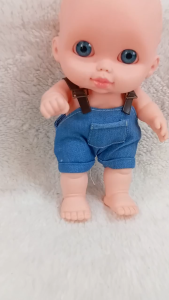 Bộ Quần Áo Yếm Cho Búp bê 17 cm 7 inch Quần áo búp bê LABUBU Vinyl Reborn Baby PVN9447