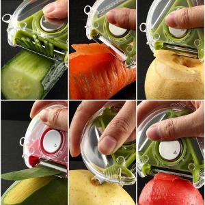 Kitchen Multi-Function Three-In-One Fruit Peeler  Scraper Potato Peeler Home Use Fruit Knife  Peeling Tool