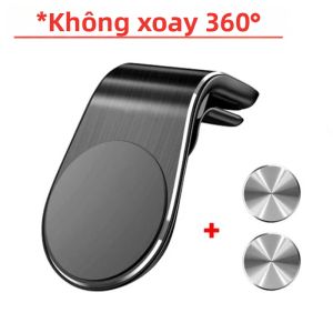 360 ° Giá Đỡ Điện Thoại Ô Tô Từ Tính Xoay Được Kẹp Khe Gió Đa Năng Dùng Được Cho iPhone Samsung Huawei Xiaomi
