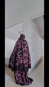 ARIEFA BATIK - MUKENA JUMBO BATIK CAP PEKALONGAN BAHAN RAYON MUTIARA TERMURAH FREE TAS TRAVELLING