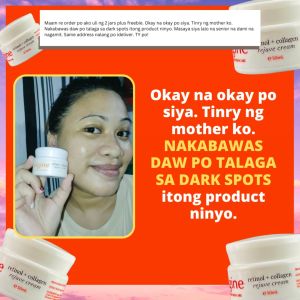 Elgine Moisturizing Cream Effective for Dark Spots Fine Lines Wrinkles Infused With Retinol Hyaluronic Acid Collagen
