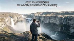 PULUZ | PULUZ Optical Glass Camera Lens Filter For DJI Osmo Action 6 ND8 ND16 ND32 UV Filter / CPL Filter / Black Mist 1/4 Filter