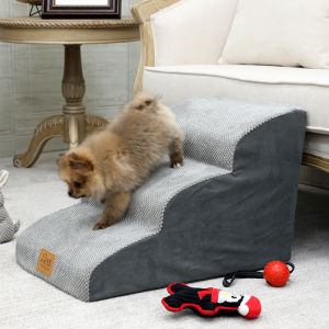 Pet Stair Dog Staircase Water Resistant Solid Staircase Knee Protection Curve Design Stair Tangga haiwan Kucing
