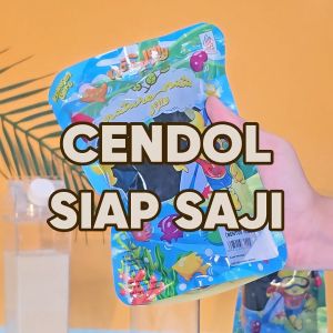 Jelly Cendol Kecebong ala Yoshinoya - Topping Minuman Cendol Instan Praktis & Siap Saji 500 Gram