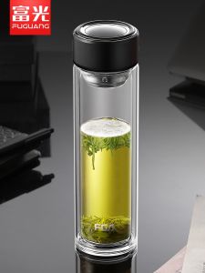 Fuguang | Durable Thermal Resistant Double Walled Transparent High-end Glass Cup