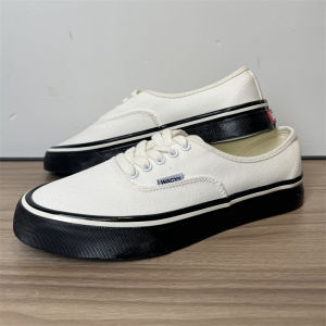 Premium LX Aut 44 Low Top Canvas Shoes in White And Black with Breathable Design Retro And Simple Style for Spring Summer