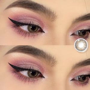 EyeShare | EYESHARE Color Contact Eye Color Lenses Makeup Natural Brown Lens Cosmetics Gray Eyes Lenses Woman Makeup Softlenses