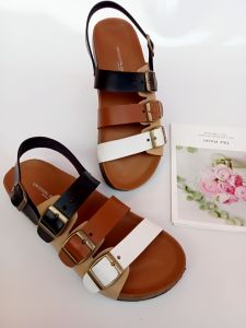 sandal wanita slop sendal wanita casual ban tiga sandal pria dan wanita