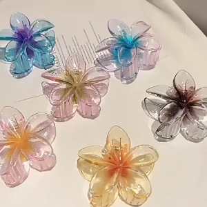 Murah Banget - Jedai Rambut Bunga Kamboja / Aksesoris Jepit Rambut / Jepit Rambut / Flower Hair Clip / Aksesoris Rambut Ala Korea