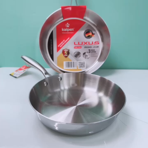 Chảo Inox Cao Cấp 3 Lớp Đúc Liền Nguyên Khối Kalpen Luxus Hàng Chính Hãng Kalpen