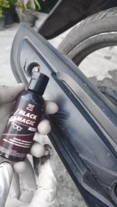 DFANCCIE Penghitam Body Motor Permanen & Pengkilap Body Kasar Motor Anti Luntur